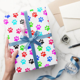 ポーズ猫好き犬愛猫母犬ママ愛愛愛犬 ラッピングペーパー
