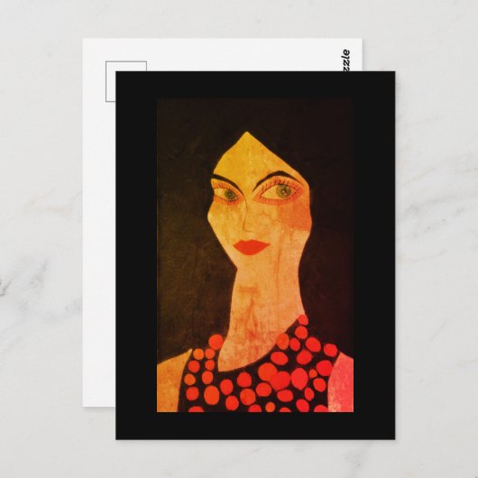 ポーズ ポストカード (正面/裏面)