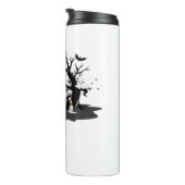 ポーズ&不気味パンプキンハロウィーンクラシックナイトT-S タンブラー (回転右)