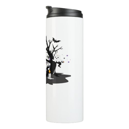 ポーズ&不気味パンプキンハロウィーンクラシックナイトT-S タンブラー (回転右)