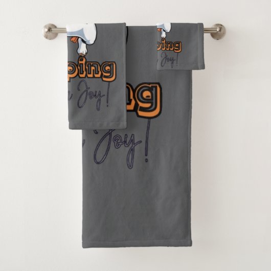 ポーソレジャンプ | ハッピブルドッグアート バスタオルセット (インサイチュ)