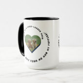 ポーソームカスタムドッグラバーマグ マグカップ (正面左)