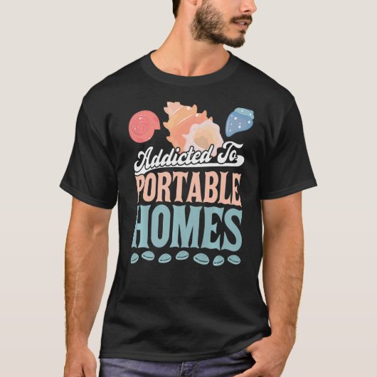 ポータブルホームズシーシェル中毒 Tシャツ (正面)