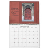 ポータルのドア写真 | 年の選択 カレンダー (2月 2026)