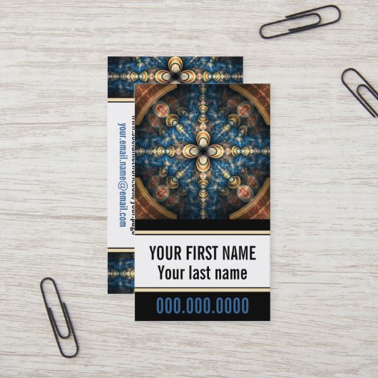 ポータルの個人用名刺 名刺 (正面/裏面インサイチュ)