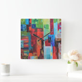 ポータルウォール時計 スクエア壁時計 (ホーム)