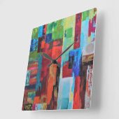 ポータルウォール時計 スクエア壁時計 (傾斜)