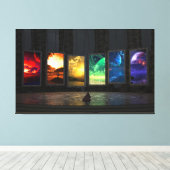 ポータルキャンバスプリント キャンバスプリント (インサイチュ (ウッドフロア))