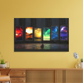 ポータルトリプチチ キャンバスプリント (インサイチュ (リビング))