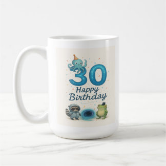 ポータルパーティー: 30歳の誕生日マグカップ コーヒーマグカップ