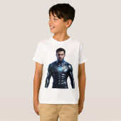 ポータル作成者スーパーヒーローTシャツ Tシャツ (正面フル)