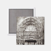 ポータル王室のの右湾、12世紀半ば マグネット (正面/裏面)