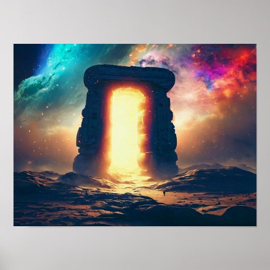 ポータル絵画の ポスター (正面)