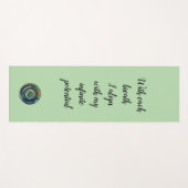 ポータル/マントラ オリジナルアートのヨガマット ヨガマット (正面(横))