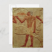 ポーターのレリーフ、 浮き彫り ポストカード (正面/裏面)