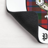 ポーターの一族はバッジのタータンチェックの頂点に達します マウスパッド (コーナー)