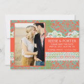 ポーターの保存日付または写真の発表 セーブザデート (正面)