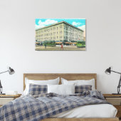ポーターの外部ビュー建物 キャンバスプリント (インサイチュ (寝室))