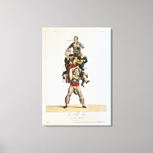 ポーターまたは課せられる負担, c.1820 キャンバスプリント (正面)