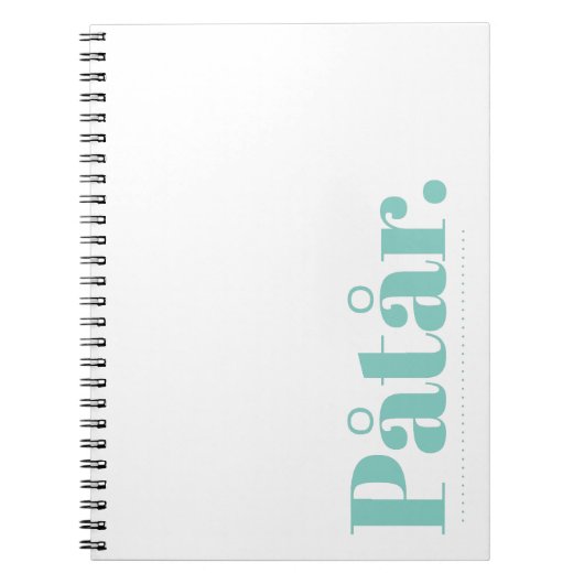 ポーターノートブック ノートブック (正面)