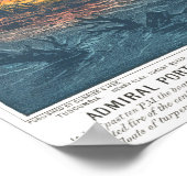 ポーター提督の艦隊、反乱軍の封鎖を突破 ポスター (角)