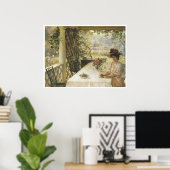 ポーチで， 1908 ポスター (ホームオフィス)