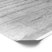 ポーチにライフル銃を持つ女性 ポスター (角)