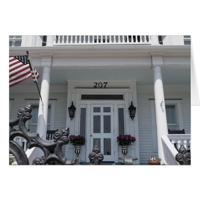 ポーチのスワッグ (正面横)