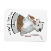 ポーチのポッサムマグネットをポピーにする マグネット (横)