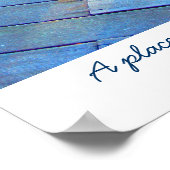 ポーチの椅子 ポスター (角)