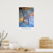 ポーチの椅子 ポスター (キッチン)