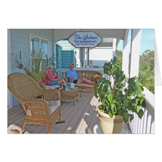 ポーチのSchnobrichs (正面横)