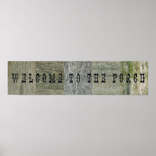ポーチへようこそ ポスター (正面)