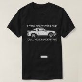 ポーチもしュが分からない自分を持ち合わせていない Tシャツ (デザイン正面)
