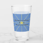 ポーチスピリットバリエーション |青 |ガラス タンブラーグラス (裏面)