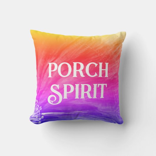 ポーチスピリット/ポーチラブ/イパネマ/ クッション (正面)