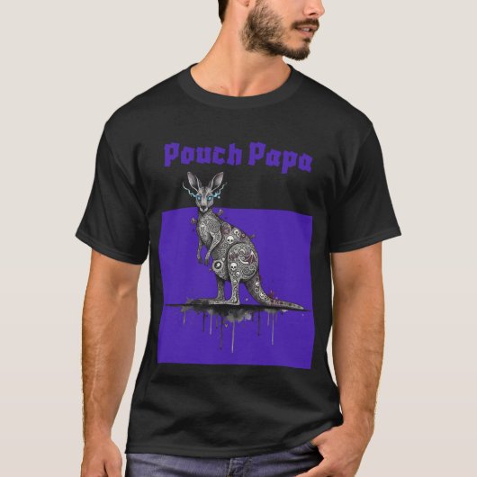 ポーチパパ Tシャツ (正面)