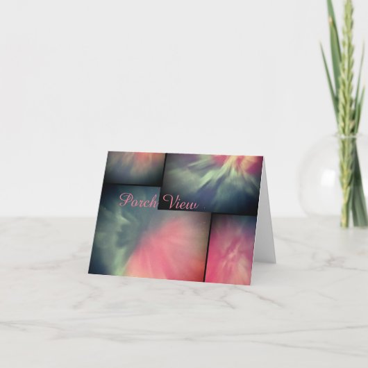 ポーチビュー/コロナ/ ノートカード (正面)