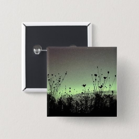 ポーチビュー/雑草/ 缶バッジ (正面&裏面)