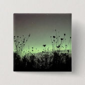 ポーチビュー/雑草/ 缶バッジ (正面)