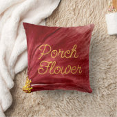 ポーチフラワー/オリジナル/ クッション (ブランケット)