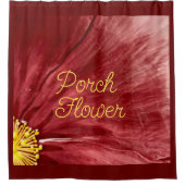 ポーチフラワー/オリジナル/ シャワーカーテン (正面)