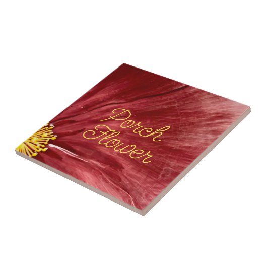 ポーチフラワー/オリジナル/ タイル (側面)