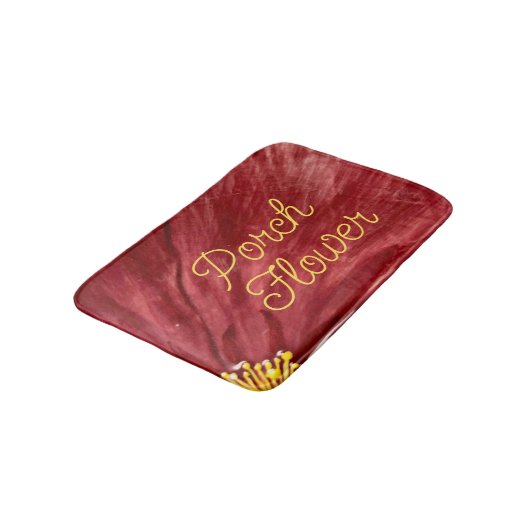 ポーチフラワー/オリジナル/ バスマット (アングル)