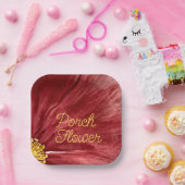 ポーチフラワー/オリジナル/ ペーパープレート (パーティー)