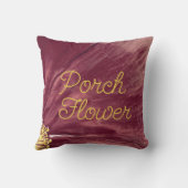 ポーチフラワー/プエルトマデラ/ クッション (裏面)