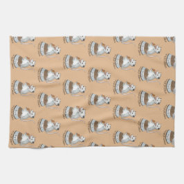 ポーチポッサムのタオルをポピー キッチンタオル