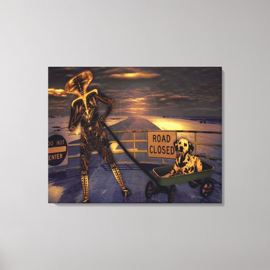 ポーチ奪取キャンバスプリント キャンバスプリント (正面)