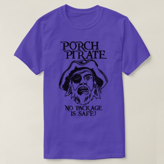 ポーチ海賊RxTp Tシャツ (デザイン正面)