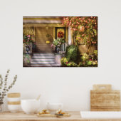 ポーチ – シンプルなピンク ポスター (キッチン)